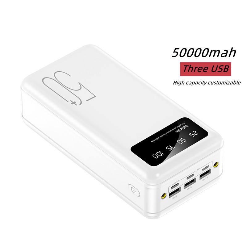 50000mAh Power Banks & Power Station Consumer Electronics Outdoor Fast Charging Power Bank Portable Charger Powerbank 50000mah