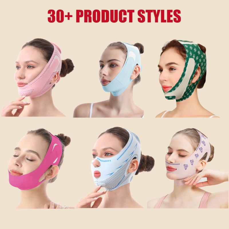 Manufacturer Wholesale Hot-Selling V-Face Bandage Mask Day Night Sleepusable Upgraded Version Beauty & Personal Care Product