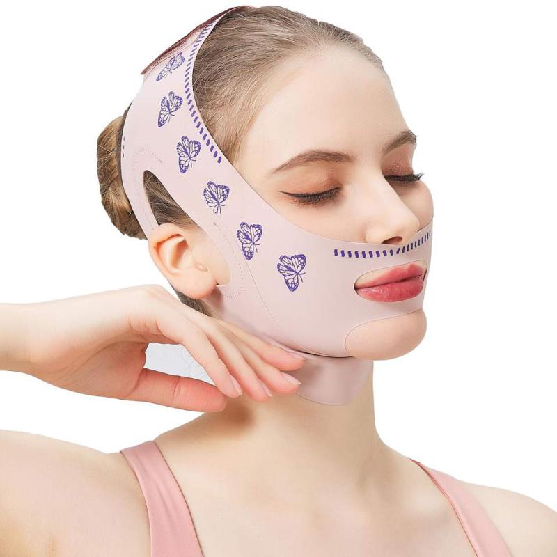 Manufacturer Wholesale Hot-Selling V-Face Bandage Mask Day Night Sleepusable Upgraded Version Beauty & Personal Care Product